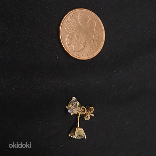 Золотые серьги 585 проба (№L1379)