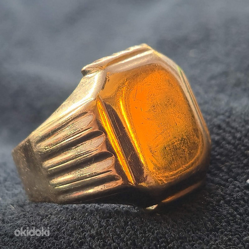 Золотая печатка 585 проба (№L1437)