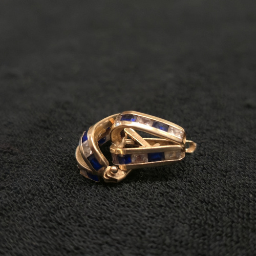 Золотые серьги 585 проба (№L1516)