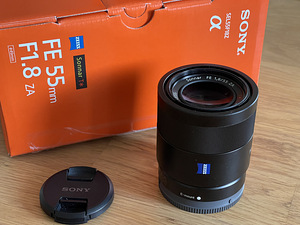 Sony Zeiss FE 55mm f/1.8 ZA (garantii kuni 08.08.2026) (2 foto / 2)