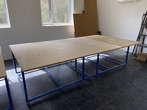 Töölaud tootmise 3,50m x 1,5m (3 foto / 6)