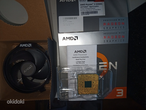 Графический процессор AMD Ryzen 3 3200G Vega 8 (BOX) (фото #4)