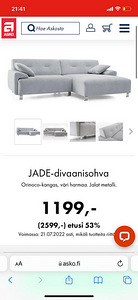 Kvaliteetne Diivan (poe hind 2599EUR) (2 foto / 3)