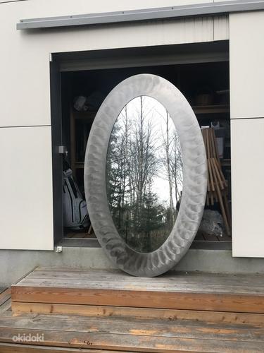 Roostevabast terasest design peegliraam peegliga (foto #8)
