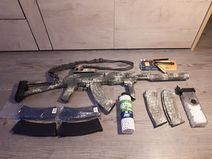 AK-74 camouflage värvitud (2 foto / 4)
