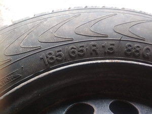 Volvo veljed koos rehvidega R15 4 tk. 6,5Jx15x43 (5 foto / 6)