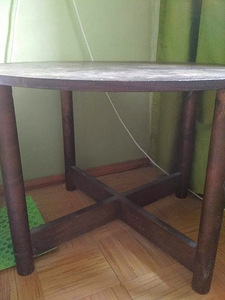 Ümargune Laud, k 56cm, d 80cm (1 foto / 2)