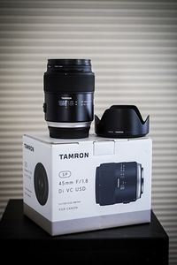 M/V Tamron SP 45mm f/1.8 Di VC USD Canon EF (1 фото из 7)