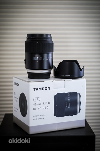 M/V Tamron SP 45mm f/1.8 Di VC USD Canon EF