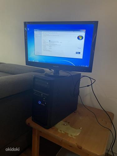 Arvuti + monitor (foto #1)