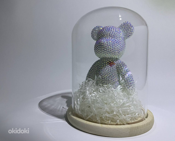 Кристальный медведь ночник(ручной работы) (фото #5)