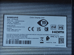 Монитор Samsung F27T450FQRXEN (2 фото из 2)
