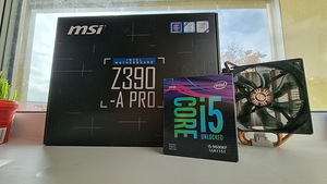 I5 - 9600KF + Msi Z390-A Pro / emaplaat ja protsessor kombo (1 foto / 4)