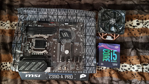 I5 - 9600KF + Msi Z390-A Pro / emaplaat ja protsessor kombo (2 foto / 4)