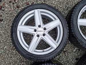Диски r18 Dezent 5x112 + ламели 225/45 R18 (3 фото из 9)