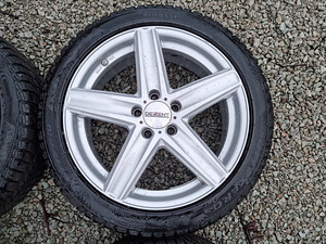 Диски r18 Dezent 5x112 + ламели 225/45 R18 (4 фото из 9)