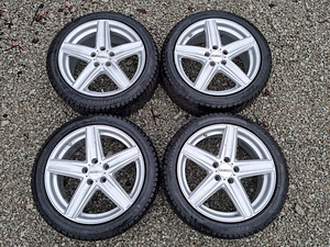 Диски r18 Dezent 5x112 + ламели 225/45 R18 (5 фото из 9)