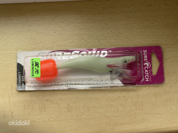 Helendav plastist kalmaarilant (1 tk)