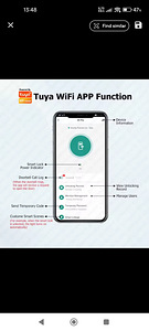 YRHAND Tuya wifi Smart Lock with camera (8 foto / 8)