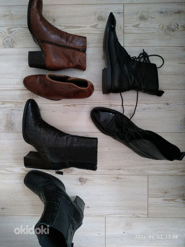 12 пар разной обуви на 38р. (фото #1)