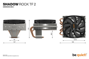 Кулер be quiet!Shadow Rock TF2 air cooler (6 фото из 10)