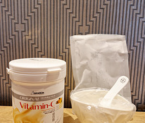 Uus komplekt:näomask Anskin Alginate Vitamin-C mask ja kauss