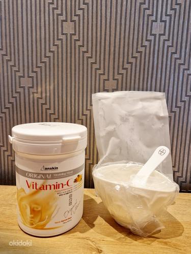 Новый комплект: альгинатная маска Anskin Vitamin-C и чаша (фото #1)