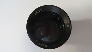 Objektiiv slaidiprojektorilt Etude T-3 2.8/80 USSR (2 foto / 3)