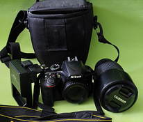 Nikon D3400 +Tamron AF70-300mm+ lisad