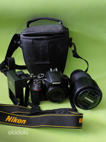 Nikon D3400 +Tamron AF70-300mm+ аксессуары (фото #1)