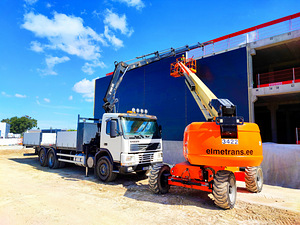Kaubavedu, Kraanaauto, Transport, Kraana, Paigaldus. (2 foto / 10)