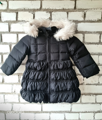 Новое, зимнее пальто для девочек. Натуральный пух. (фото #1)