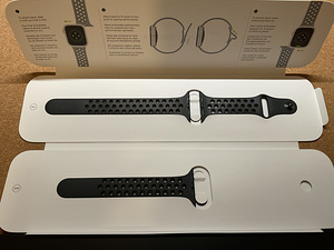 Apple Watch Anthracite/Black Nike Band 45mm