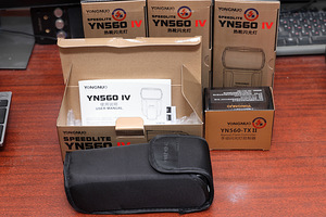 Yongnuo YN560 IV (4 pcs) + Transmitter YN560-TXII for Canon (4 foto / 5)