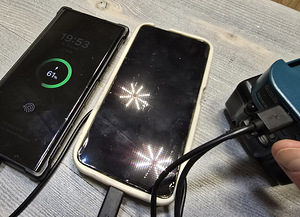 Laadija akupank USB + USB type C Adapter Makita 18V aku jaok (5 foto / 6)