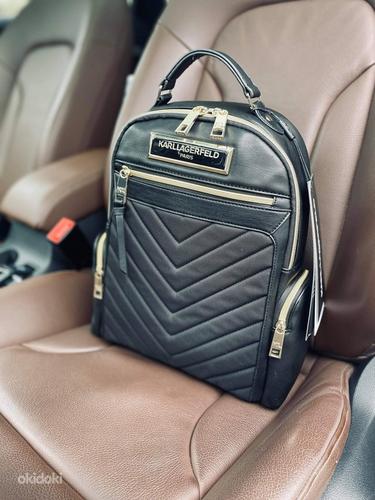 Karl lagerfeld 2025 chevron backpack