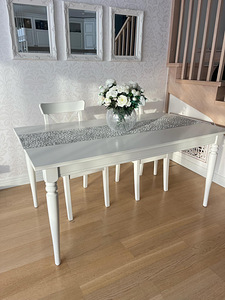 Обеденный стол, ikea ingatorp (5 фото из 6)