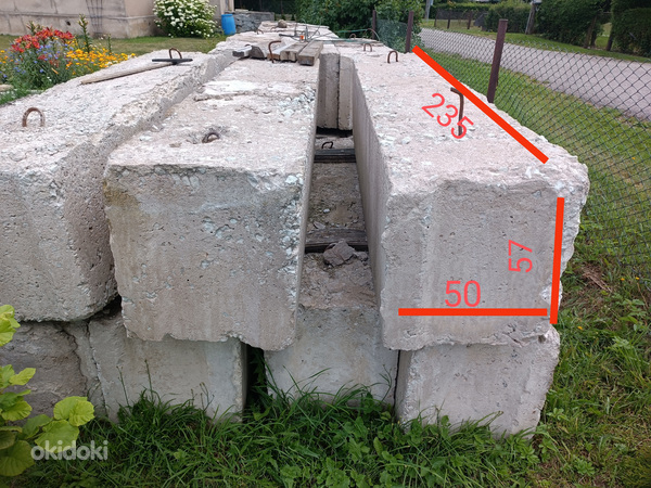 Фундаментные блоки (фото #1)