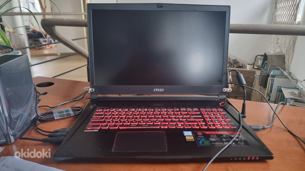 Игровой ноутбук MSI GS73VR, gtx1060 (фото #1)