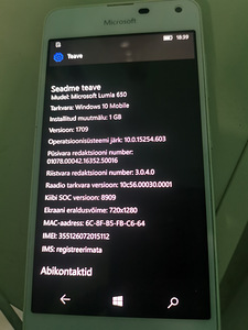 Microsoft Lumia 650 white (3 foto / 5)