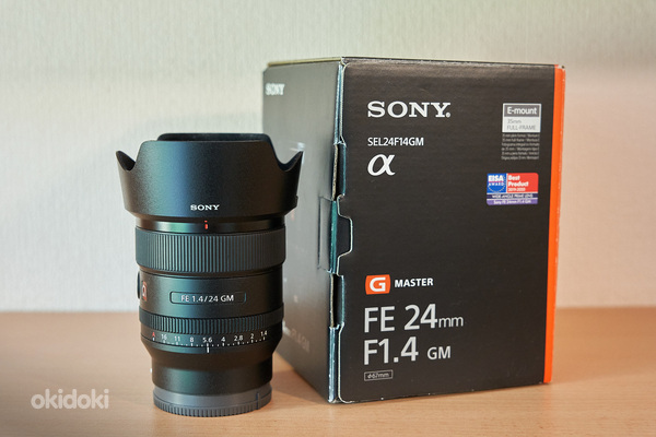 Sony FE 24mm F1.4 GM objektiiv ideaalses seisukorras (foto #1)