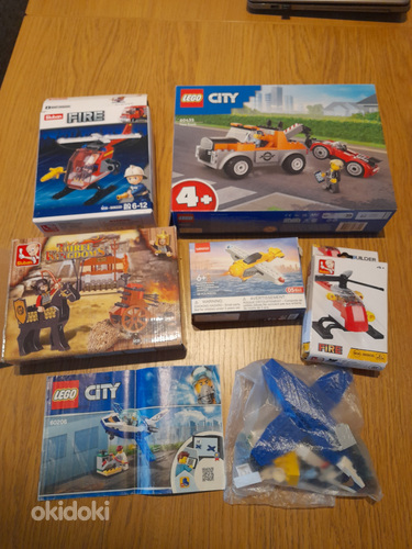 Конструкторы Lego и Sluban
