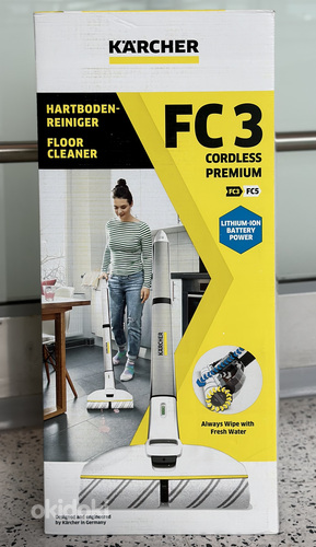 Пылесос Kärcher для уборки пола FC3 Cordless Premium новый (фото #1)