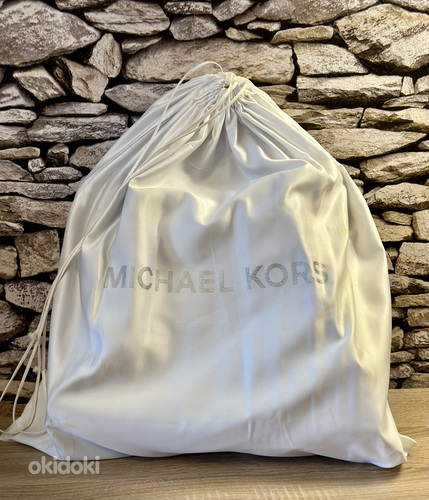 Сумочка Michael Kors Hamilton Large в коричневом цвете, как новая! (фото #10)