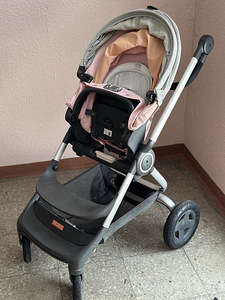 Stokke Scoot V2 Stroller Soft Pink коляска (6 фото из 7)