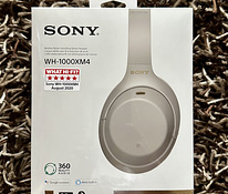 Sony WH-1000XM4 must/hall, kõrvaklapid.