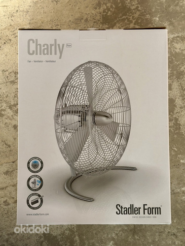 Stadler Form Charly Floor ventilaator, uus! (foto #2)