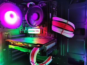 Mänguriarvuti RX 6600 XT,RYZEN 5 5500,16GB DDR4,1TB NVME (7 foto / 10)