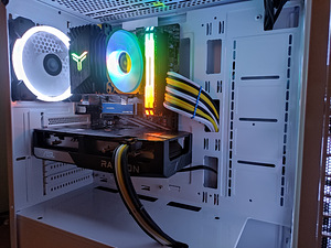 AMD Mänguriarvuti RX 6600 8GB,RYZEN 5 4500,16GB DDR4,512GB N (6 foto / 7)