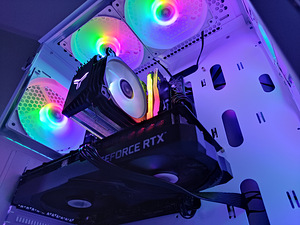 UUS!Mänguriarvuti RTX3060Ti/RYZEN 5 4500/16GB DDR4/512GB SSD (3 foto / 5)